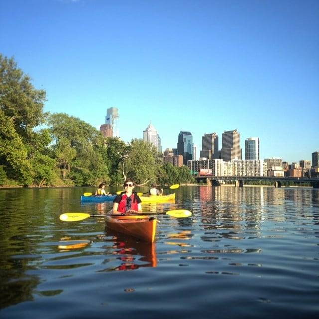 schuylkill river kayak trip