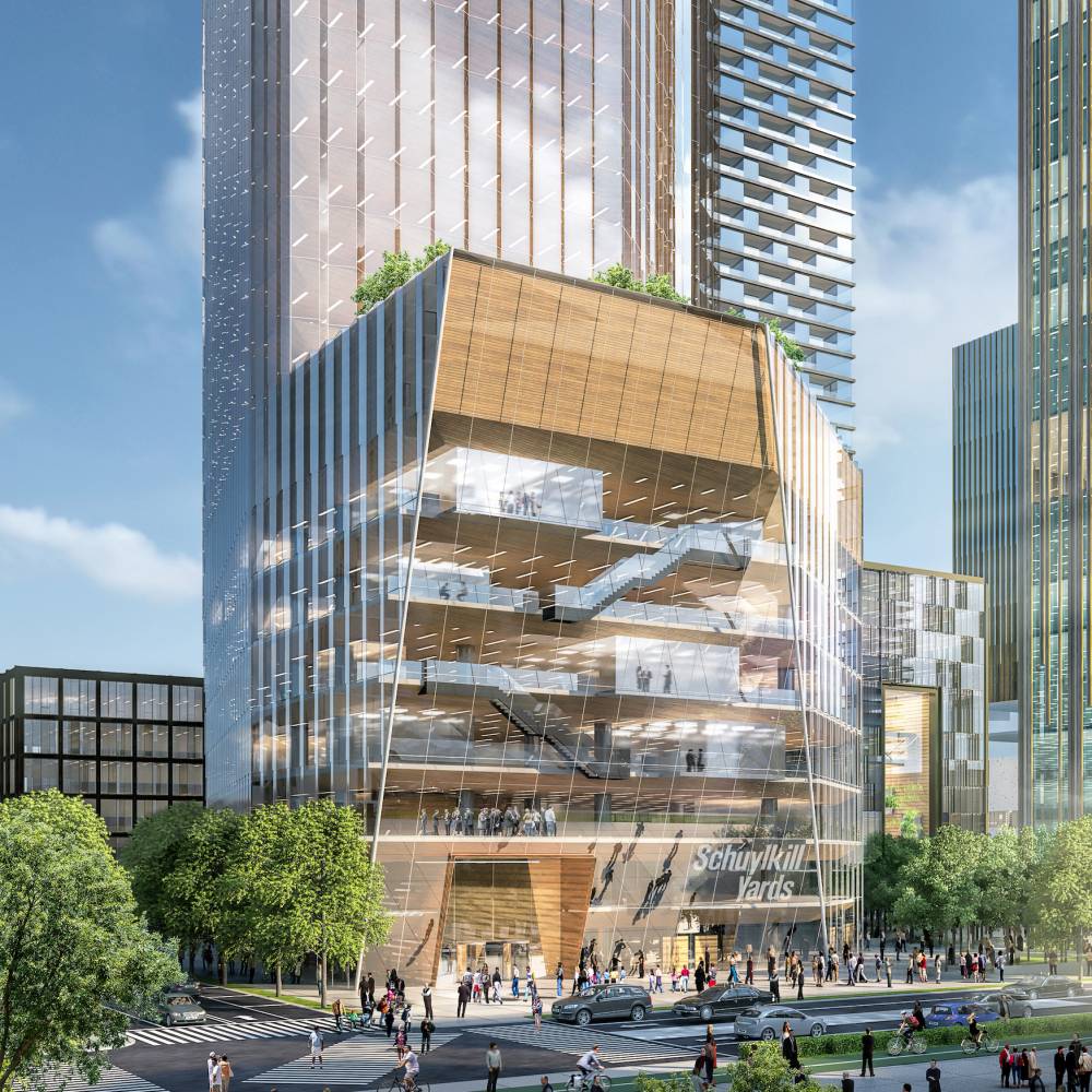 Rendering Schuylkill Yards