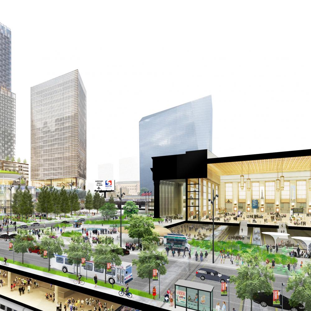 Rendering of Schuylkill Yards