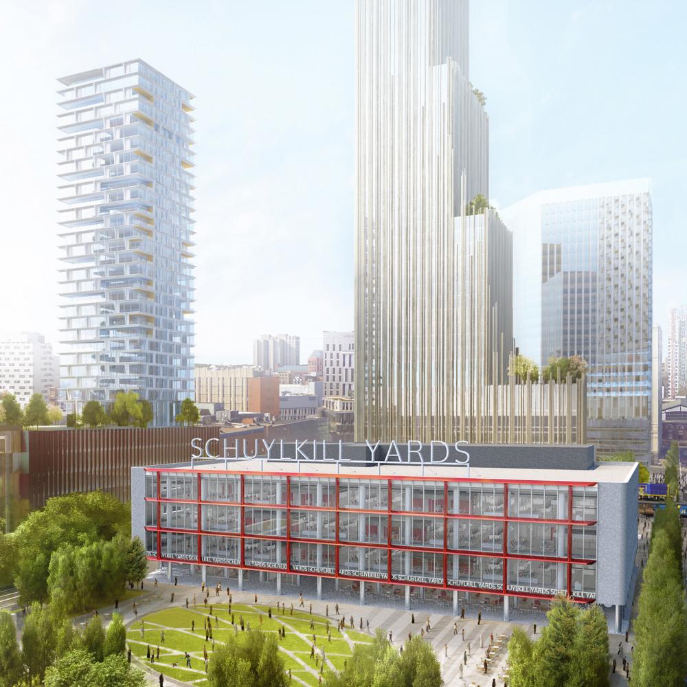 Rendering of Schuylkill Yards