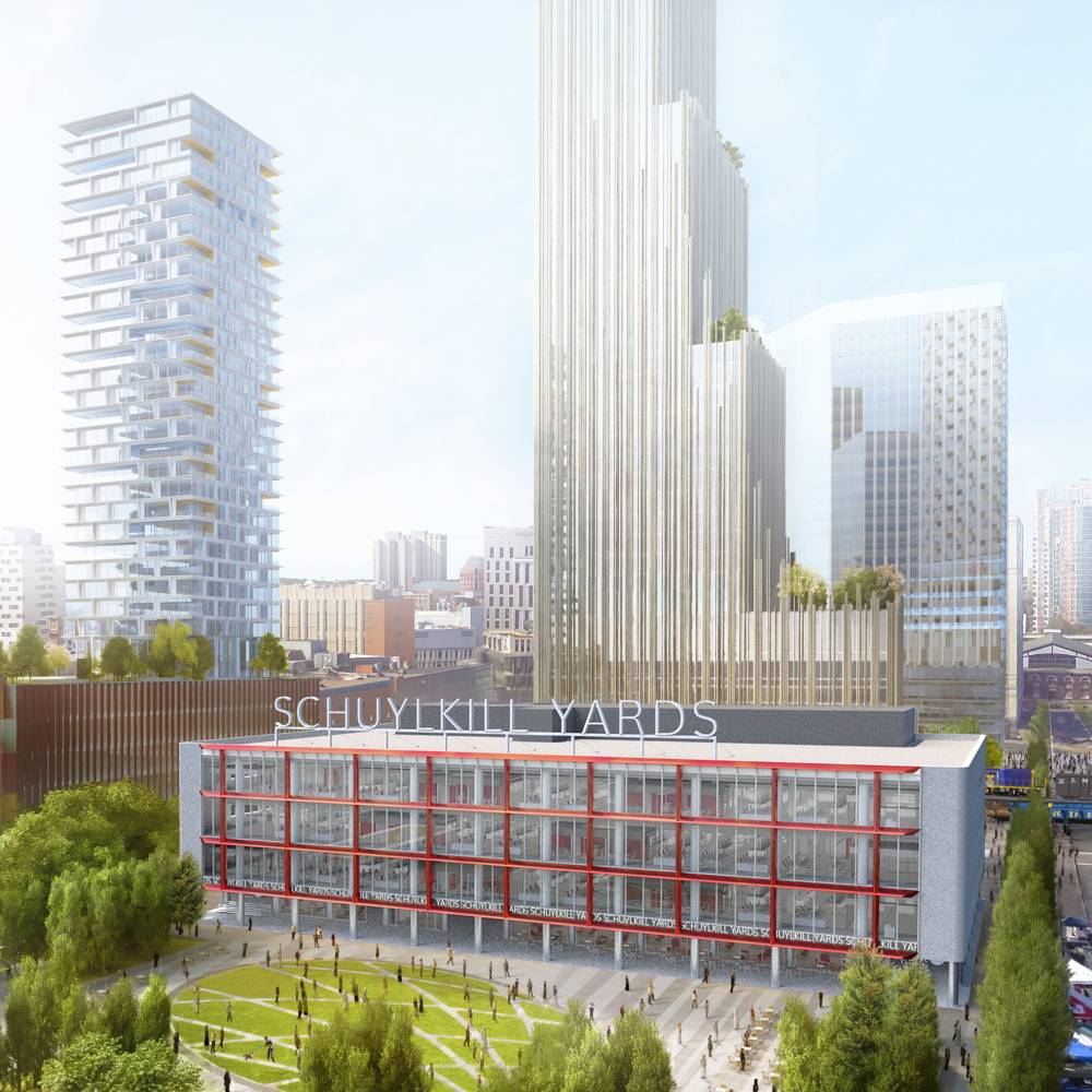 Rendering of Schuylkill Yards