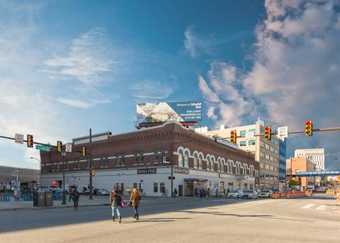 View from outside of 3000 Market St.