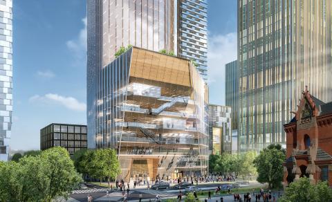 Rendering Schuylkill Yards