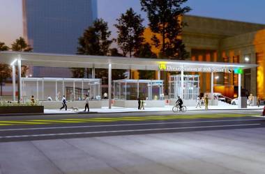 Drexel Station at 30th Street Street Level Rendering